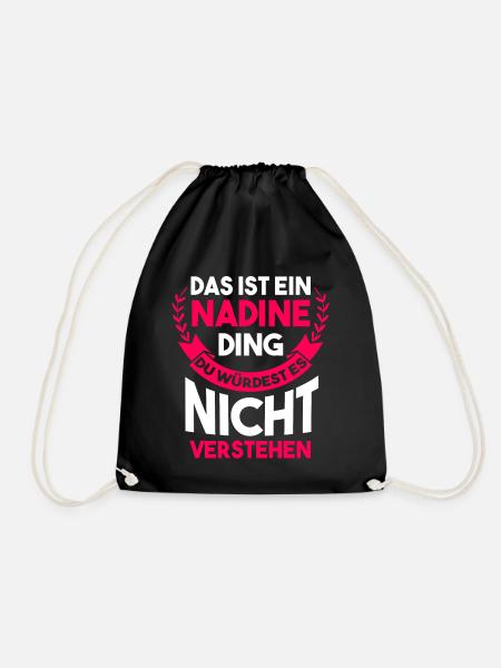 Nadine - Turnbeutel - Schwarz