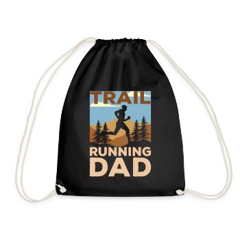 Trail Running Papa Trail Running Runner Race - Sac de sport léger - noir - Devant