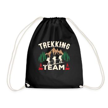 Trekking Team Randonneurs Randonneurs Randonnée - Sac de sport léger - noir - Devant