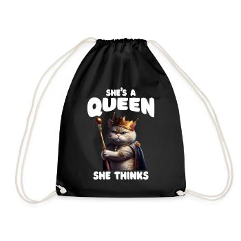 Parents de chats disant chaton - Sac de sport léger - noir - Devant