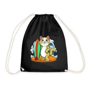 Planche de surf Cat Lovers Surfers - Sac de sport léger - noir - Devant