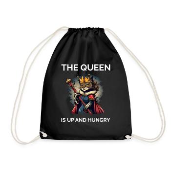 Cat Parents Saying Kitten - Drawstring Bag - black - Front
