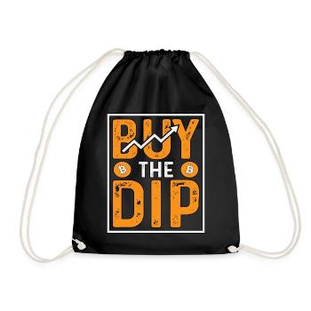 Kaufen Sie The Dip Crypto - Turnbeutel - Schwarz - Vorne