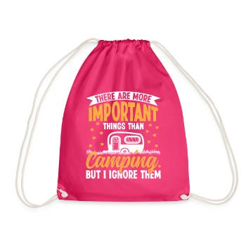 Conception importante du camping en plein air - Sac de sport léger - fuchsia - Devant