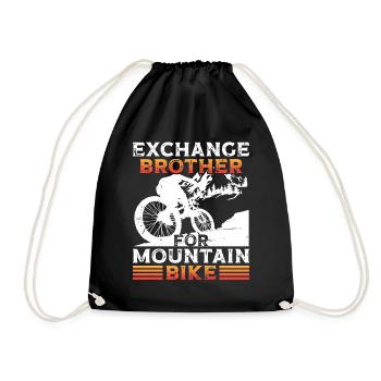Échange frère pour le vélo de montagne - Sac de sport léger - noir - Devant