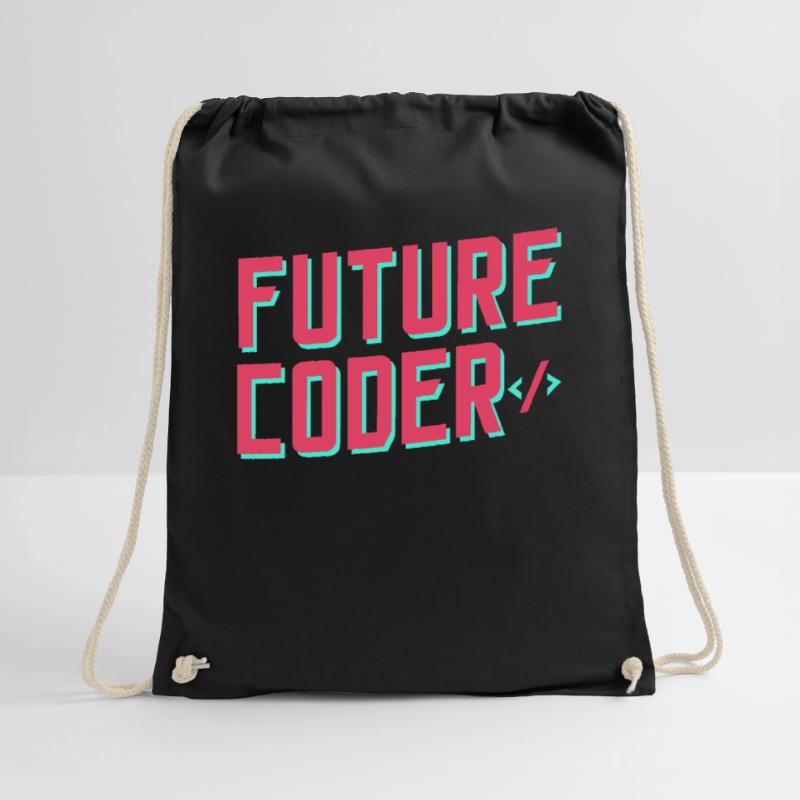 Future Coder Coding Code Programmer Drawstring Bag