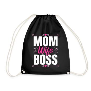 Pour la meilleure maman du monde! Pour la fête des mères - Sac de sport léger - noir - Devant