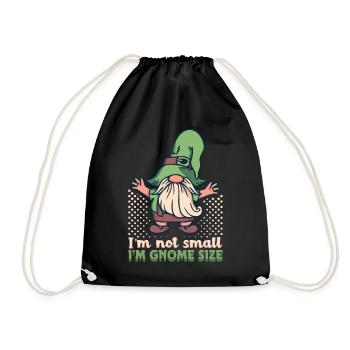 Jardin Gnome Jardin - Sac de sport léger - noir - Devant