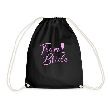 Épouse de l’équipe Épouse de l’équipe - Sac de sport léger - noir - Devant