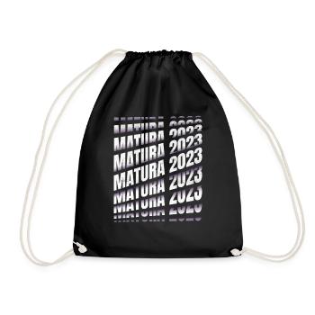 Examen Matura 2023 Abitur Matura réussi - Sac de sport léger - noir - Devant
