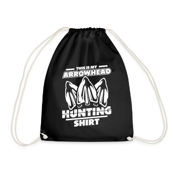 Ceci est mon Arrowhead Vêtements de chasse Arrowheads Arrowheads - Sac de sport léger - noir - Devant