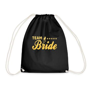 Épouse de l’équipe Épouse de l’équipe - Sac de sport léger - noir - Devant