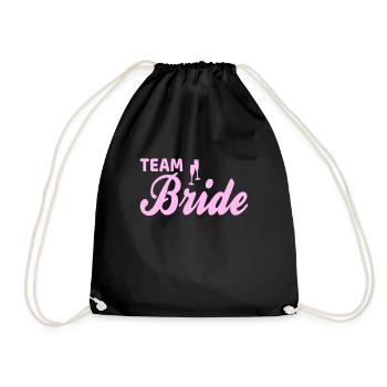 Épouse de l’équipe Épouse de l’équipe - Sac de sport léger - noir - Devant
