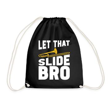 Trombone Let That Slide Bro Brass Band Trombonist - Sac de sport léger - noir - Devant