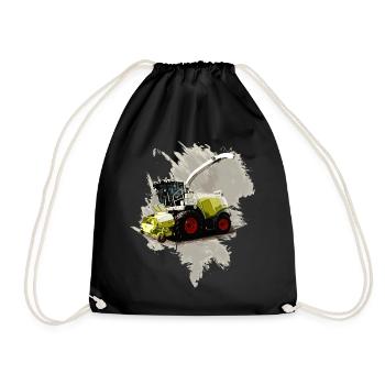 Combine Harvester Claas LEXION 8700 - Drawstring Bag - black - Front