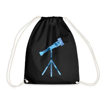 Astronomie des amateurs de télescopes - Sac de sport léger - noir - Devant