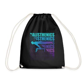 Gymnastique Gymnastique Gymnastique Fitness - Sac de sport léger - noir - Devant