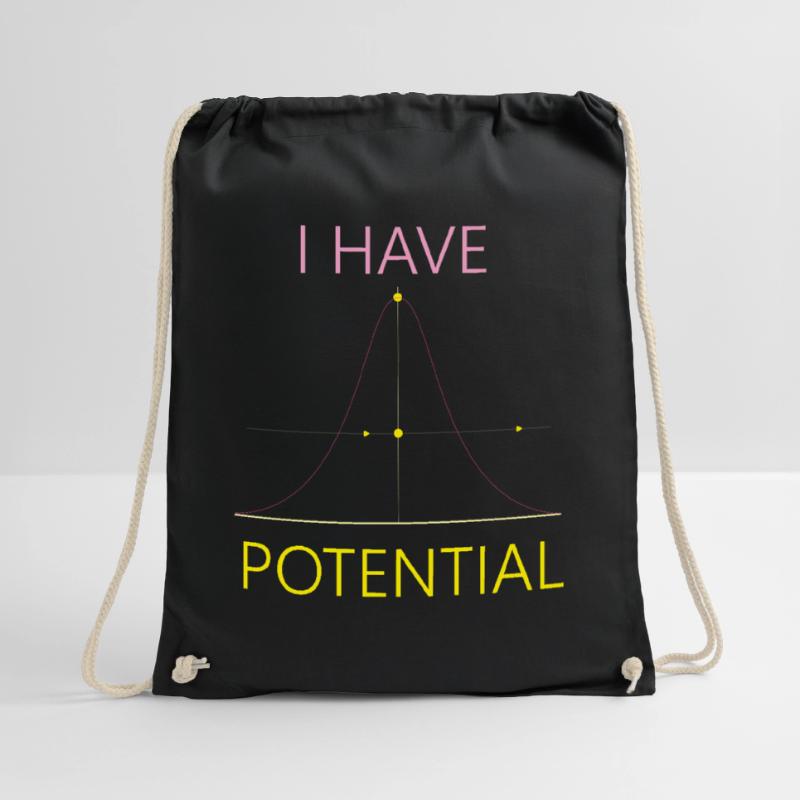Future Physicist Science Nerd I Drawstring Bag