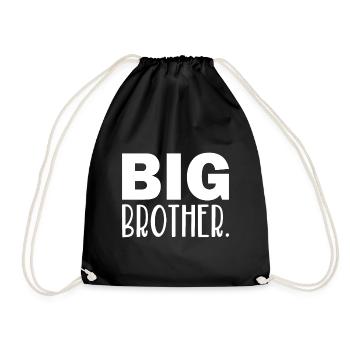 big brother - Sac de sport léger - noir - Devant