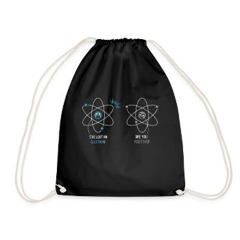 Quantum Physics Science Formula - Drawstring Bag - black - Front