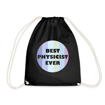 Rétro Physique Amoureux Éducatif - Sac de sport léger - noir - Devant