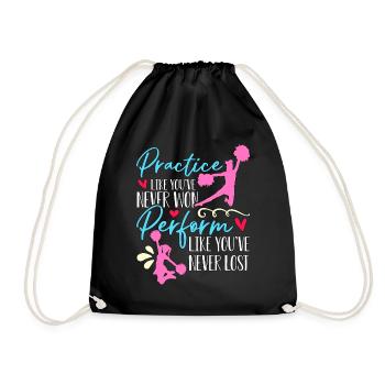 Pratique du cheerleading comme vous n’avez jamais applaudi - Sac de sport léger - noir - Devant