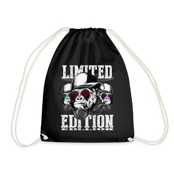 Édition Deluxe Limitée DJ Gorilla Design - Sac de sport léger - noir - Devant