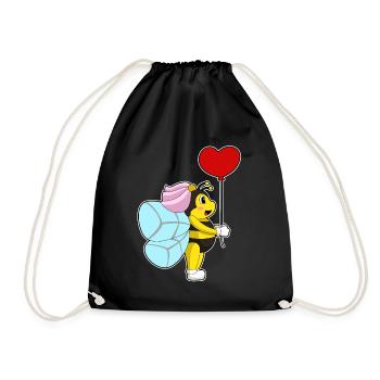 Mariage en ballon Bee Bride - Sac de sport léger - noir - Devant