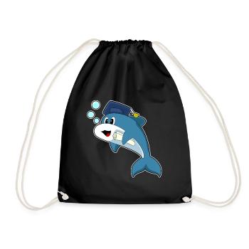 Université du diplôme étudiant de Delfin - Sac de sport léger - noir - Devant
