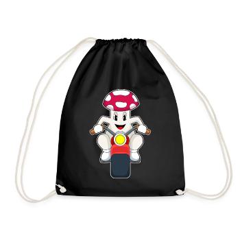 Pilz Motorcycle - Drawstring Bag - black - Front