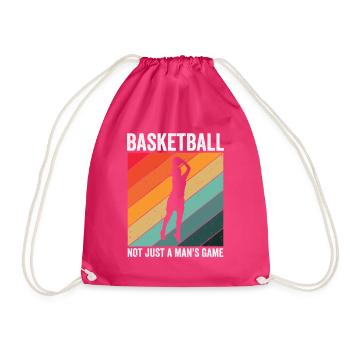 Journée internationale de la femme Basketball - Sac de sport léger - fuchsia - Devant