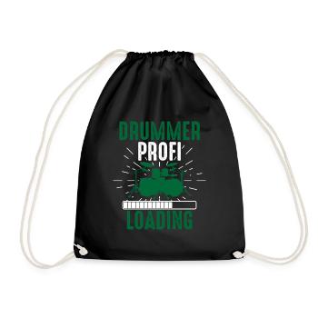 Batteur Professionnel Chargement Funny Drum Player - Sac de sport léger - noir - Devant