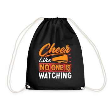 Cheerleading Cheer Like No One Is Cheer Squad - Sac de sport léger - noir - Devant