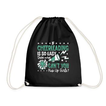 Si le cheerleading est si facile cheerleading Cheerleader d’équipe - Sac de sport léger - noir - Devant