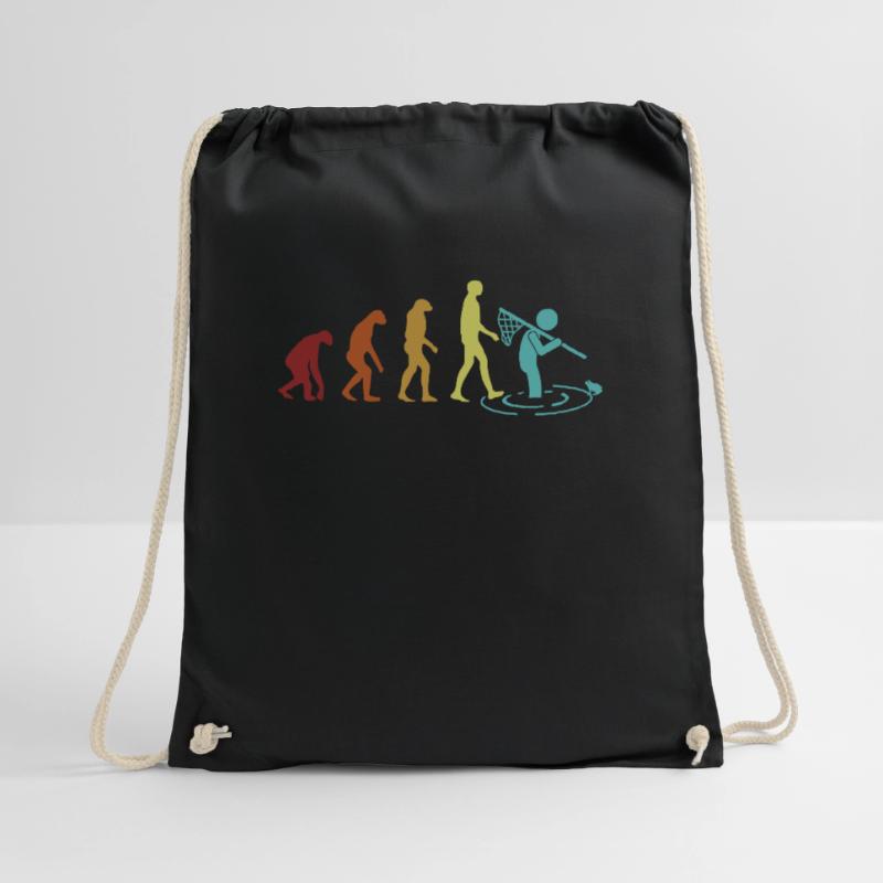 Frog Catching Evolution Toad Tadpole Frog Drawstring Bag