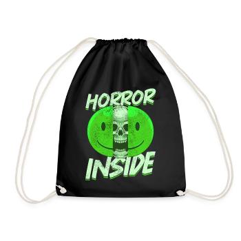 Zombie Horror Horror Film Festival + Halloween - Drawstring Bag - black - Front
