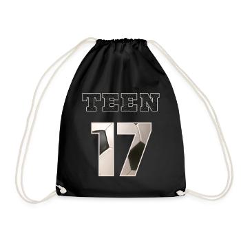 Fussball TEEN 17 Soccer - Sac de sport léger - noir - Devant