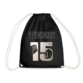 Fussball TEEN 15 Soccer - Sac de sport léger - noir - Devant