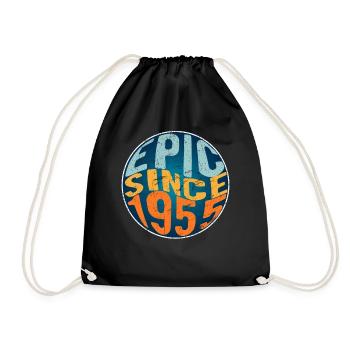 Épique depuis 1955 - Sac de sport léger - noir - Devant