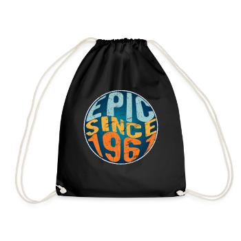 Epic since 1961 - Drawstring Bag - black - Front