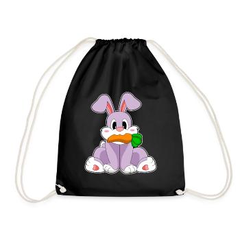 Carotte de lapin - Sac de sport léger - noir - Devant