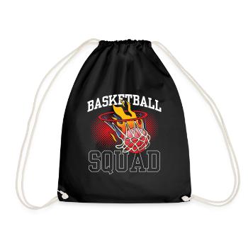 Entraîneur des joueurs de basket-ball de l’équipe de basket-ball - Sac de sport léger - noir - Devant