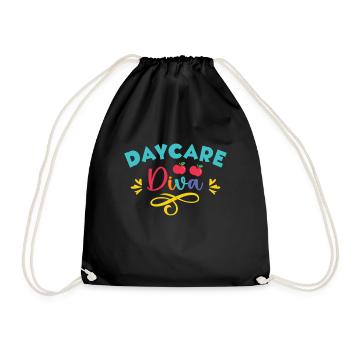 Enseignante éducatrice en éducation de la petite enfance - Sac de sport léger - noir - Devant