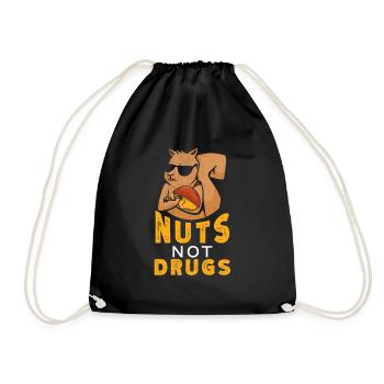 Écureuil rongeur noix Chasseur Chasse Tamia - Sac de sport léger - noir - Devant