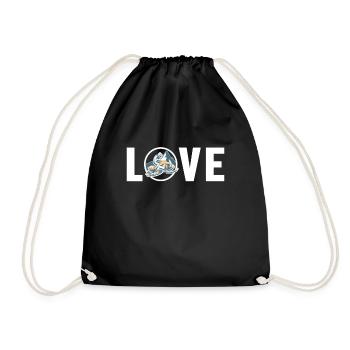 Love Motorschlitten Schneemotorrad Motoneige - Sac de sport léger - noir - Devant
