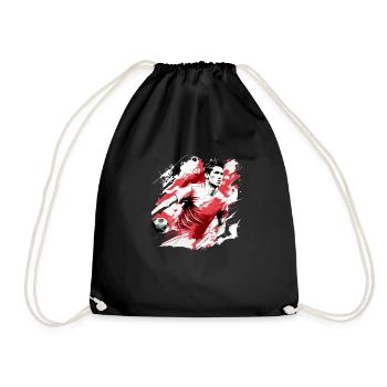 Footballeur - Sac de sport léger - noir - Devant