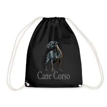 Cane Corso für einen Cane Corso Besitzer - Turnbeutel - Schwarz - Vorne
