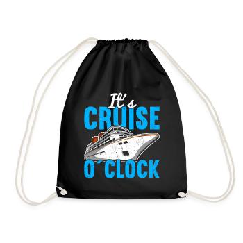 Croisière Croisière Vacances Croisière en famille - Sac de sport léger - noir - Devant