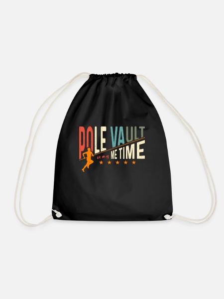 Le saut à la perche est mon temps d’athlétisme - Sac de sport léger - noir