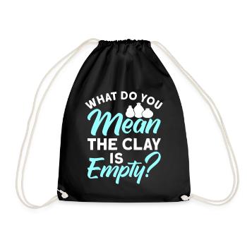 Poterie Töpfern Töpfer Töpferei - Sac de sport léger - noir - Devant